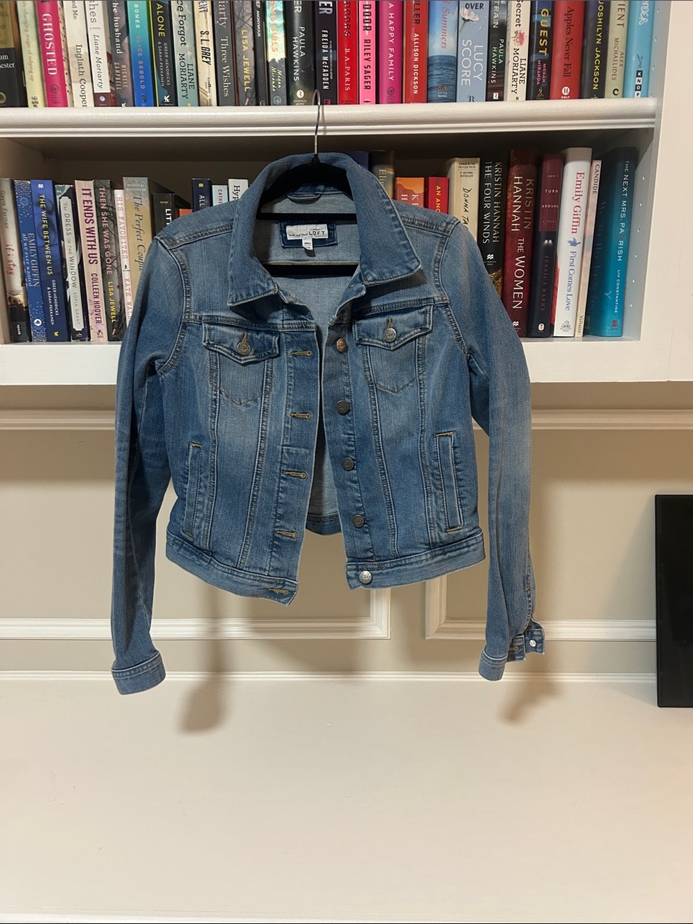 LOFT Light Blue Denim Jean Jacket